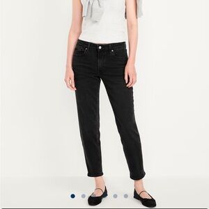 Old Navy O.G. Straight High Rise black jeans